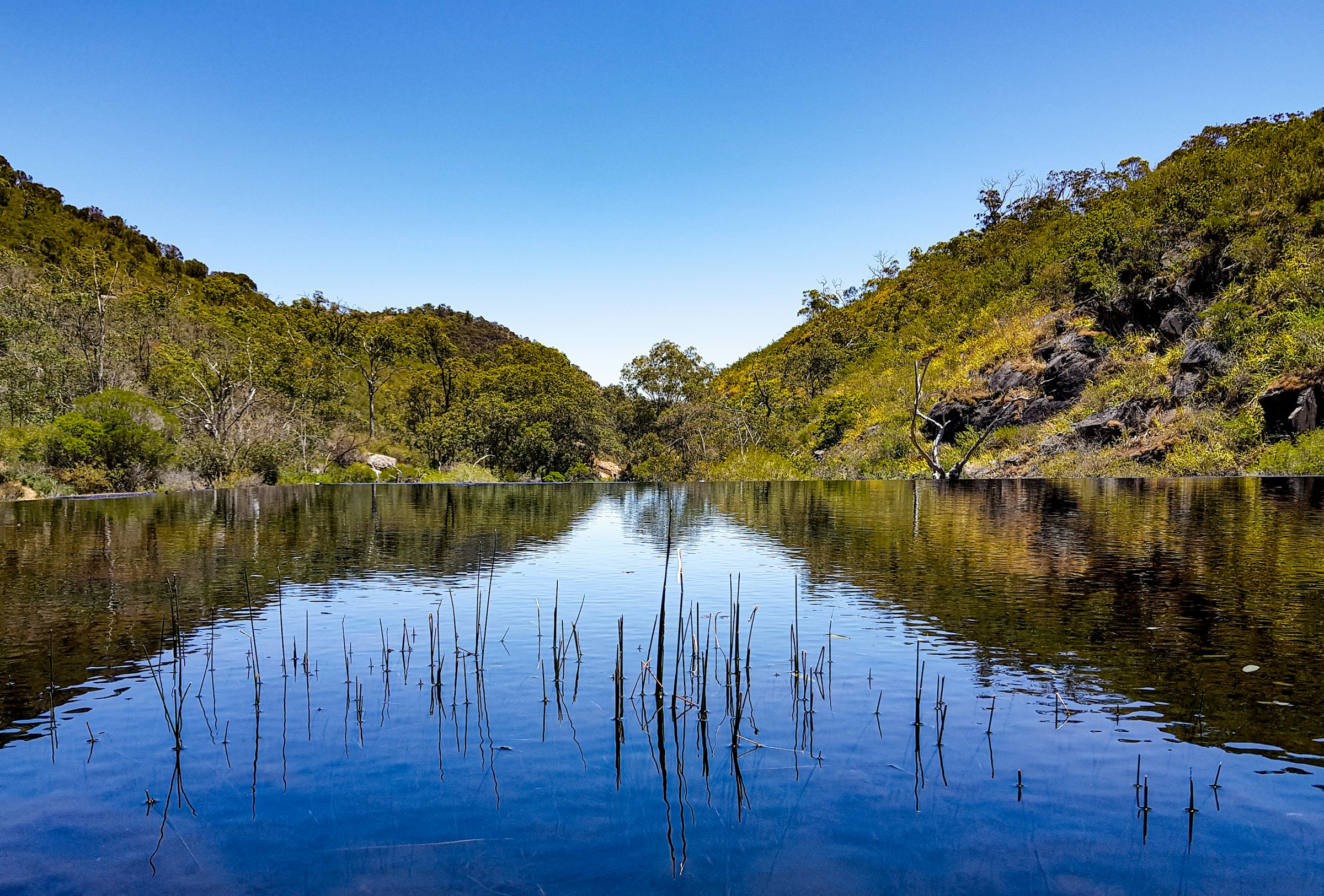 Kitty's Gorge Walk Trail in Serpentine National Park