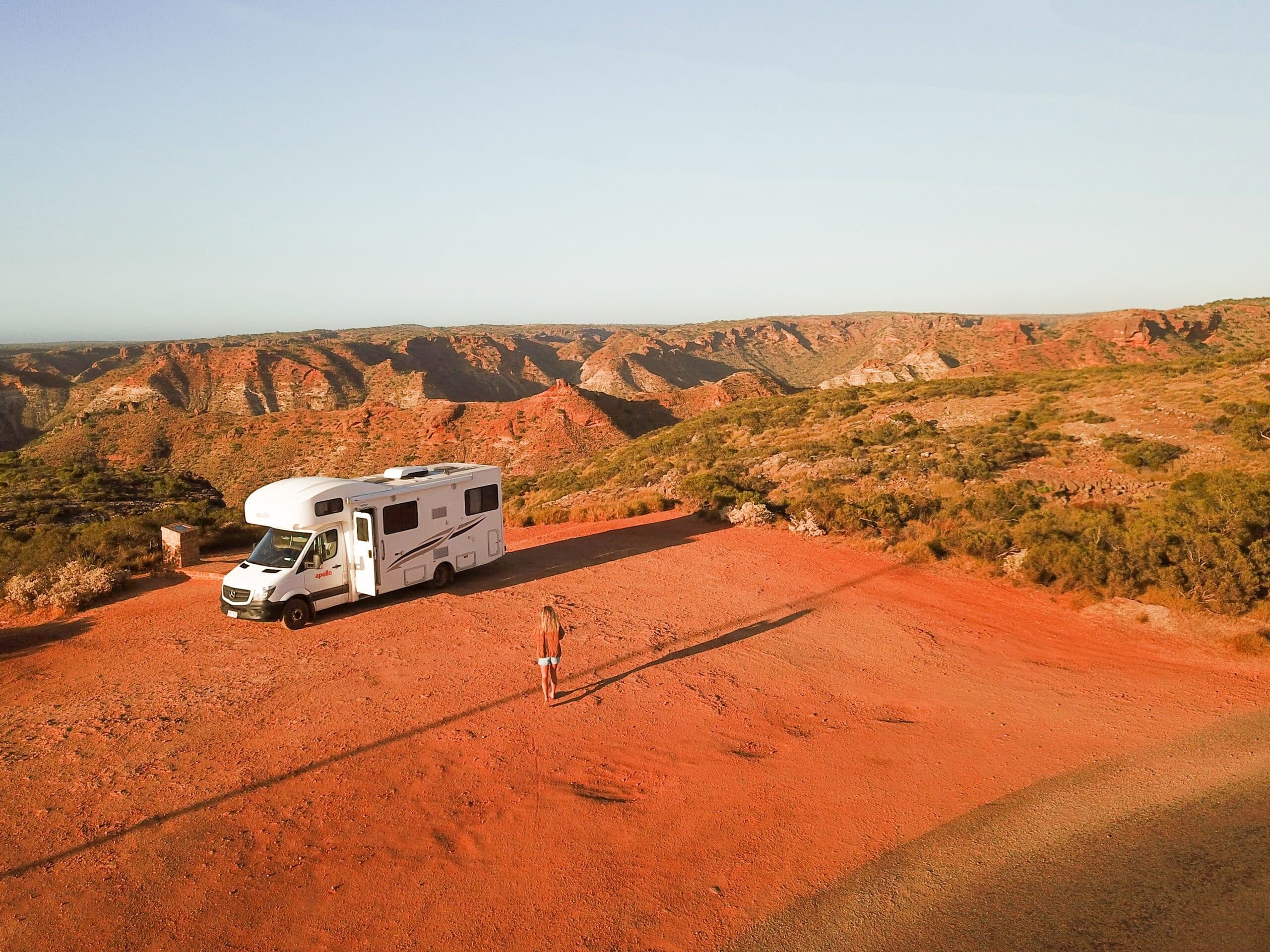 motorhome in western Australia on a roadtrip